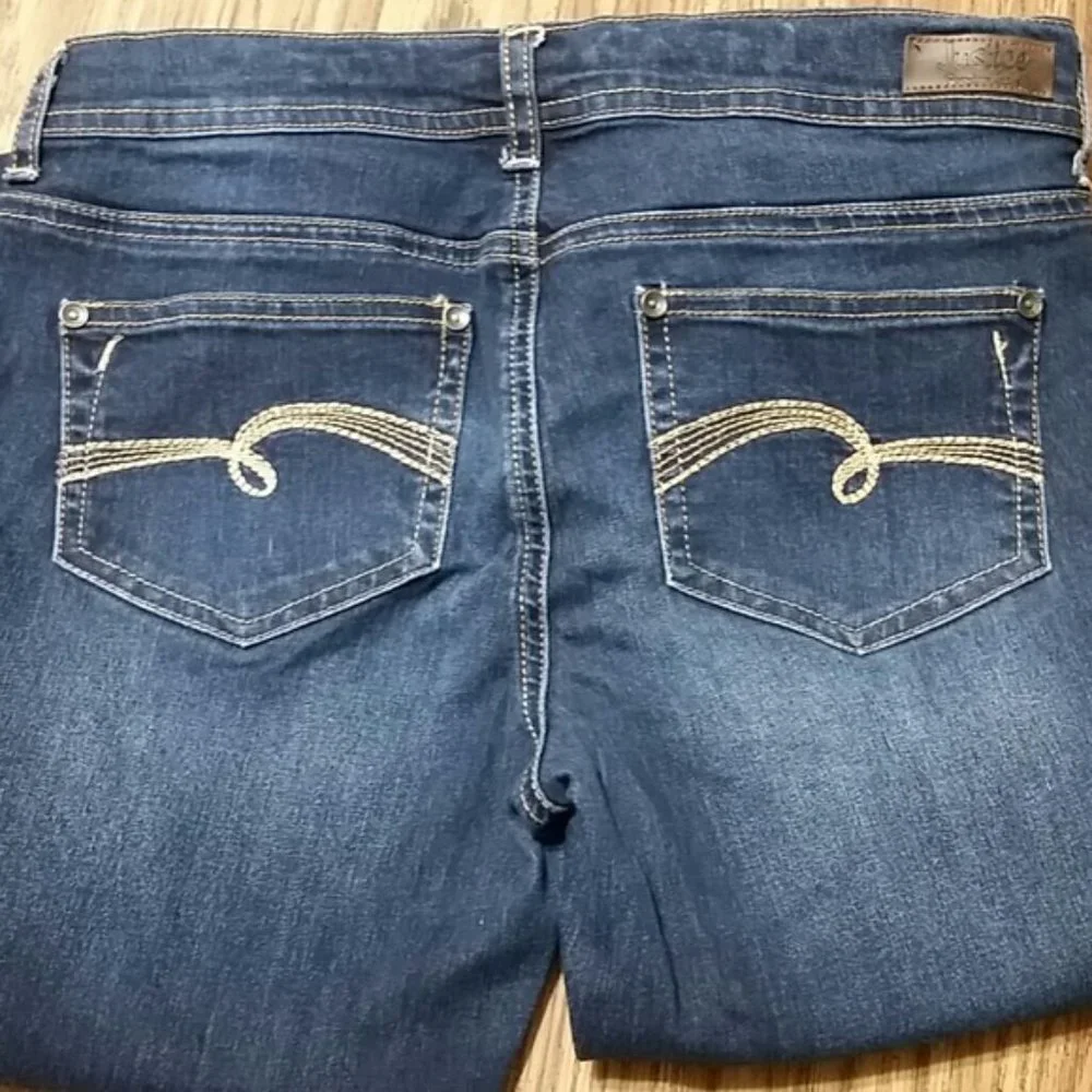 Justice Premium Skinny Medium Wash Simply Low Jegging Jeans EUC sz 16R